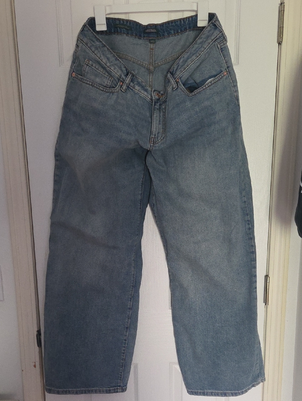 wild fable Women's Wide Leg Light Blue Denim Jeans